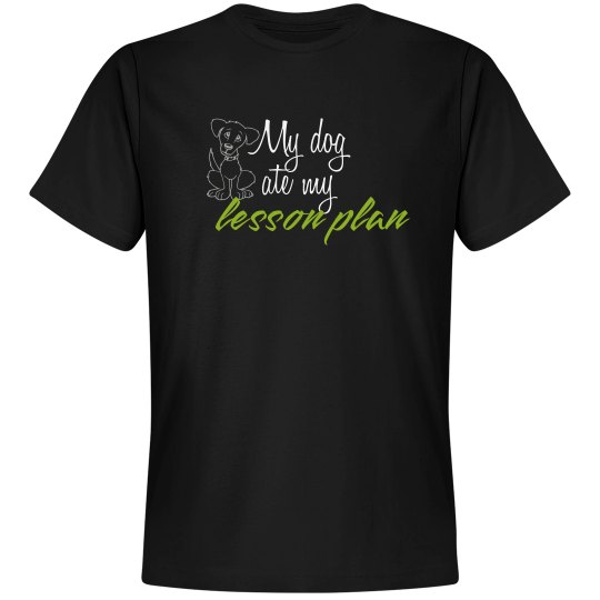 My dog ate my lesson plan