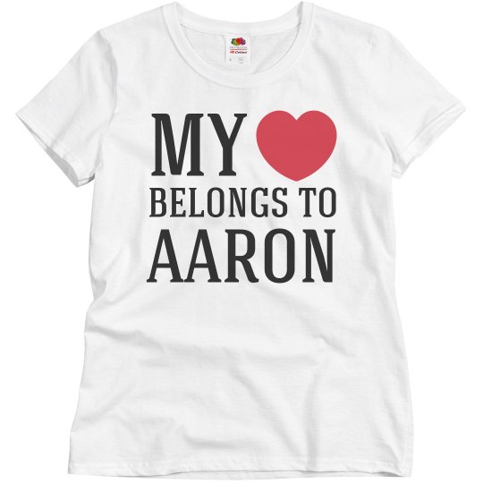 My heart belongs to Aaron