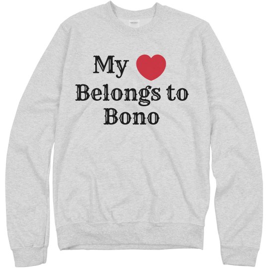 My heart belongs to Bono