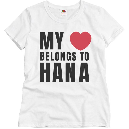 My heart belongs to Hana
