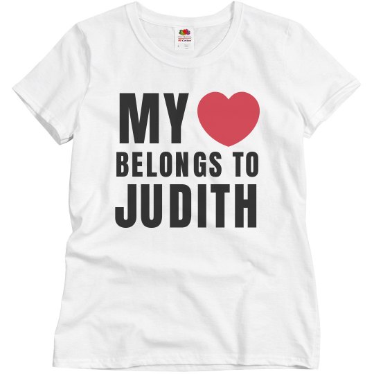 My heart belongs to Judith