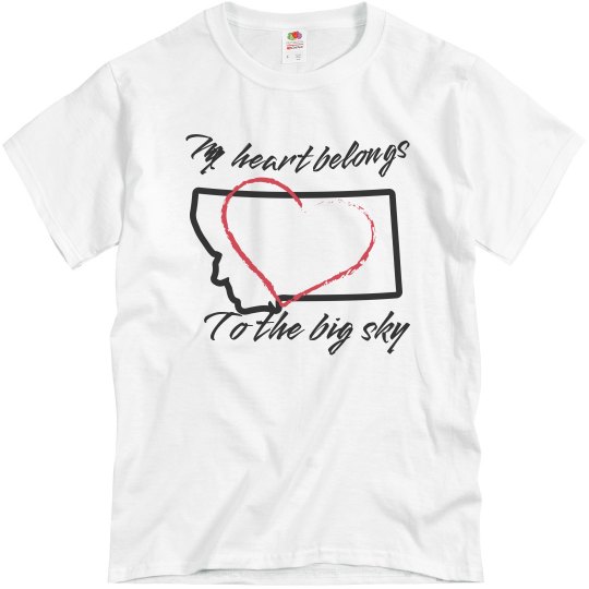 My heart belongs to the big sky