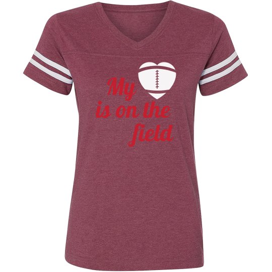 My heart in on the field