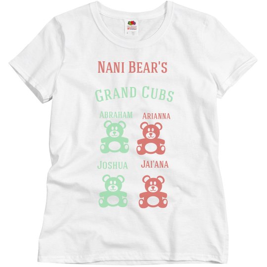My nani bear shirt My nani bear shirt
