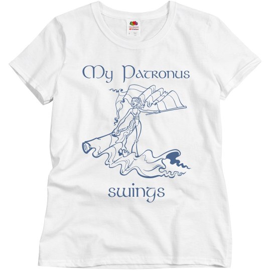 My Patronus Swings (Double Swing Flag Art)