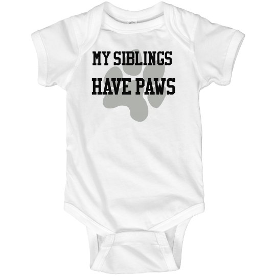My siblings have paws