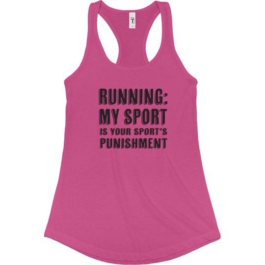 My Sport is Your Sport's Punishment Funny XC Track 