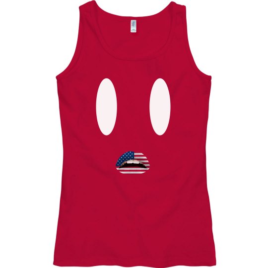 mysterious looking at me