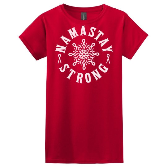 N'amastay Strong For a Cure Tee N'amastay Strong For a Cure Tee