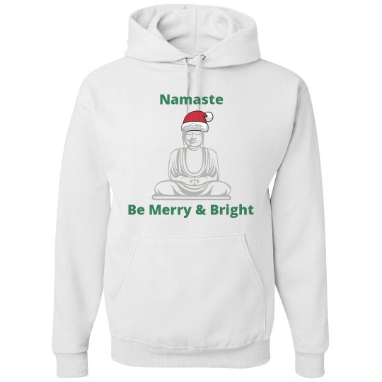 Namaste Be Merry & Bright Hoodie