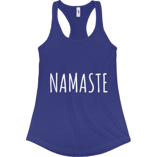 Namaste Tank Blue