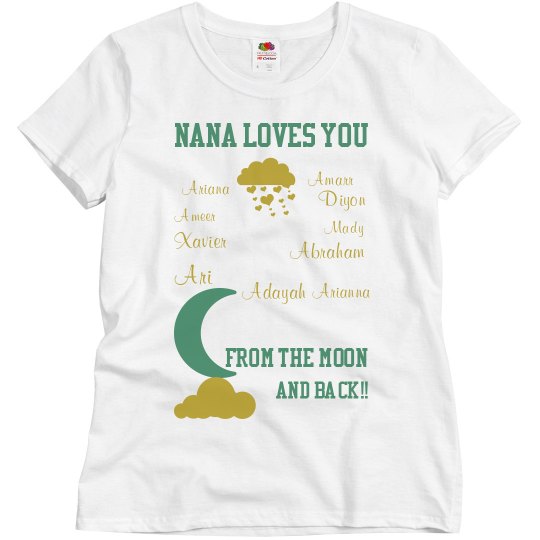 nana shirt  moon