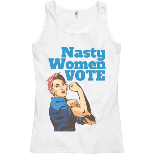 Nasty Woman Vote Hillary Clinton