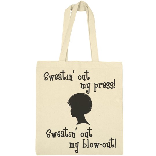 Natural Hair Gym Bag