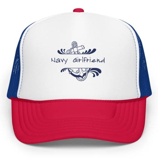 Navy Girlfriend Hat