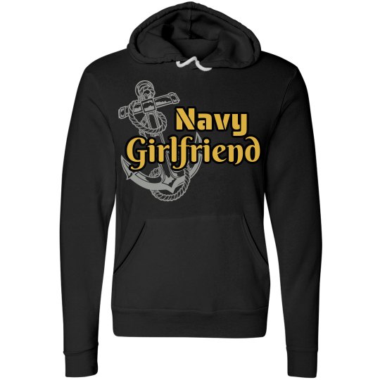 Navy girlfriend hoodie