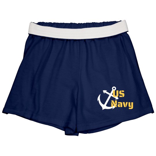 Navy Girlfriend Shorts