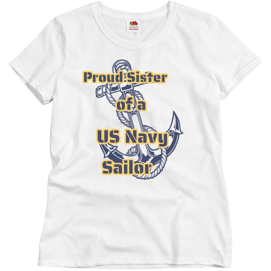 Navy Sister Shirt w/ LN