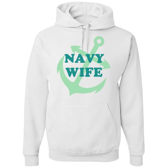Navy Wife Hoodie