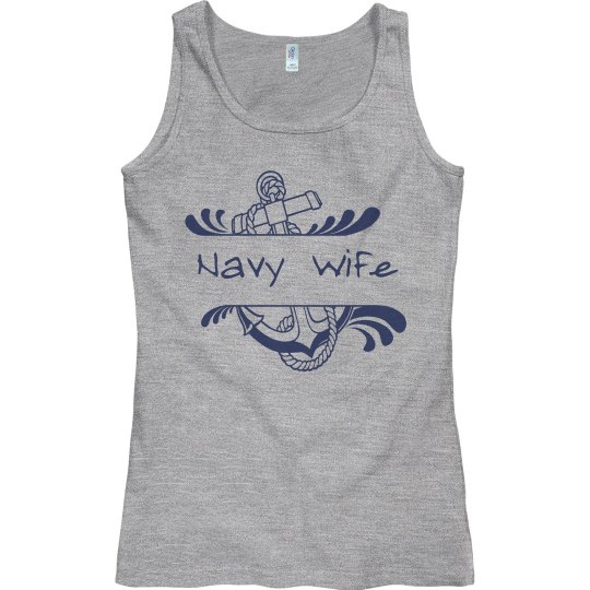 Navy Wife Tank