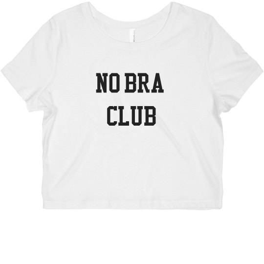 NBC Slim Crop Top (team font) NBC Slim Crop Top (team font)