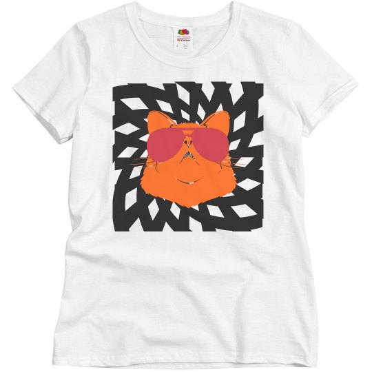 Neon Majestic Cat Web