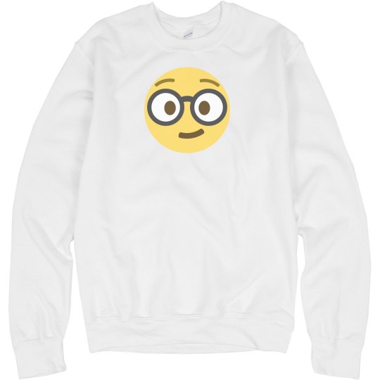 Nerd Face Unisex Sweatshirt 