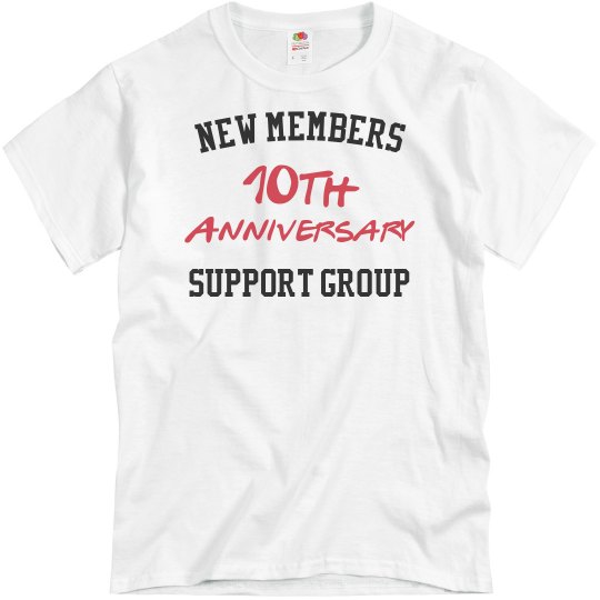 New members 10th anniversary