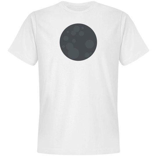 New Moon Symbol Unisex Next Level Premium Tee 