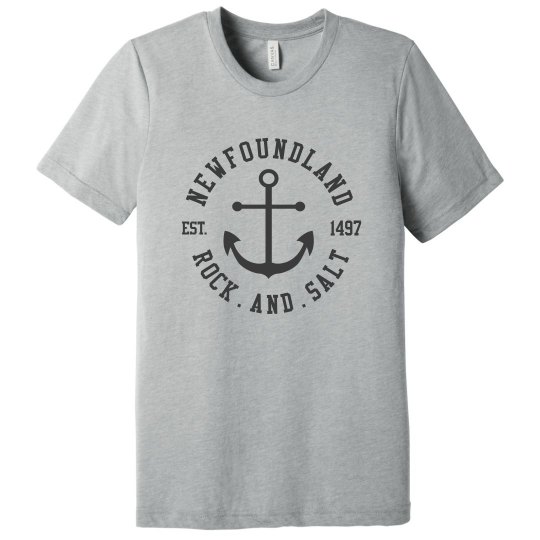 Newfoundland Rock and Salt Tshirt