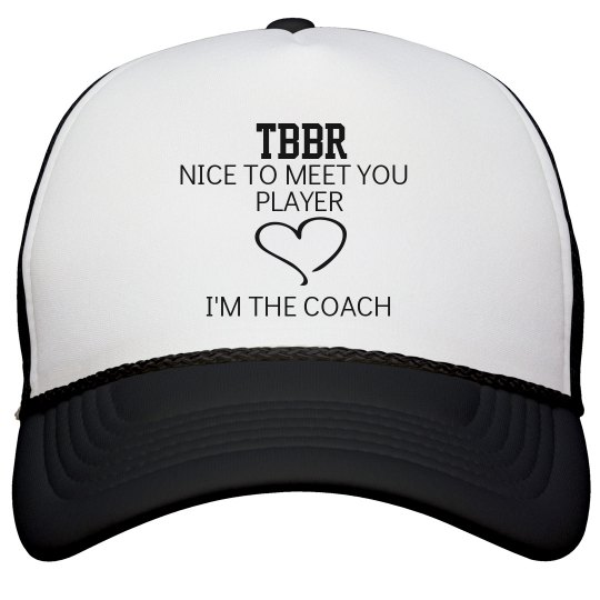 NICE TO MEET YOU PLAYER Hat NICE TO MEET YOU PLAYER Hat