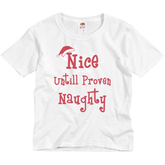 nice/naughty youth tee