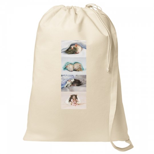 Night-night Ratty Natural Cotton Laundry Bag