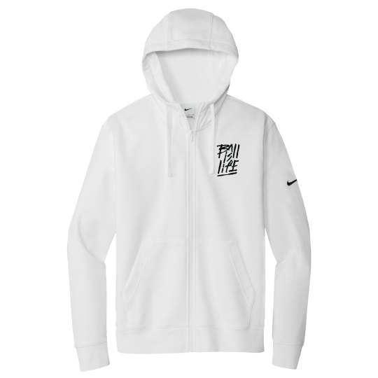 Nike Full Zip Up Ball Is Life Hoodie Nike Full Zip Up Ball Is Life Hoodie