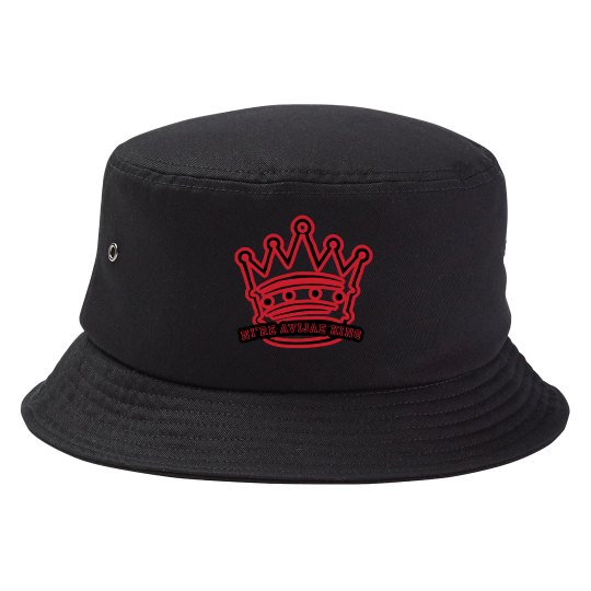 Ni'Re AviJae King Red and Black Bucket Hat