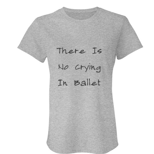 No Crying, Only Grunting Tee Grey No Crying, Only Grunting Tee Grey