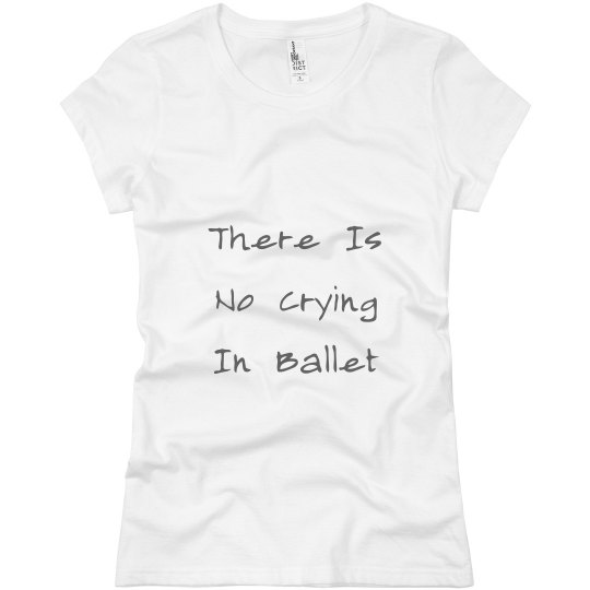 No Crying, Only Grunting Tee