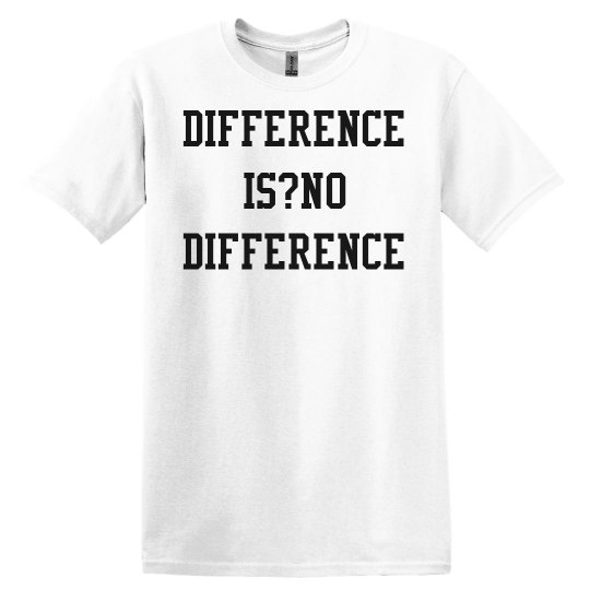 No difference No difference