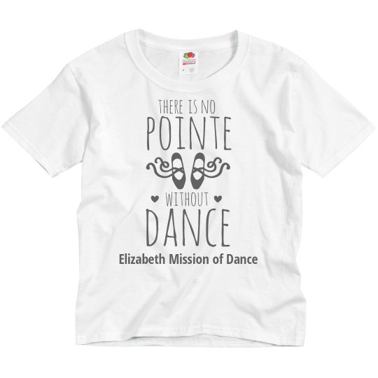 No Pointe Kids Tee