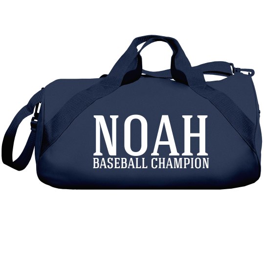Noah, baseball champ