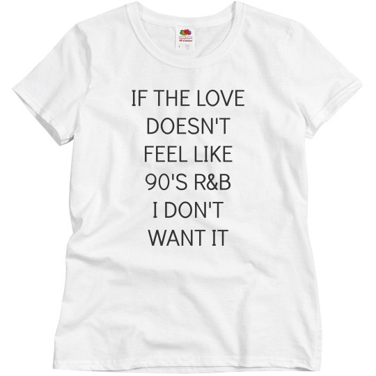 (NON TEAM TEE) 90s Love (NON TEAM TEE) 90s Love