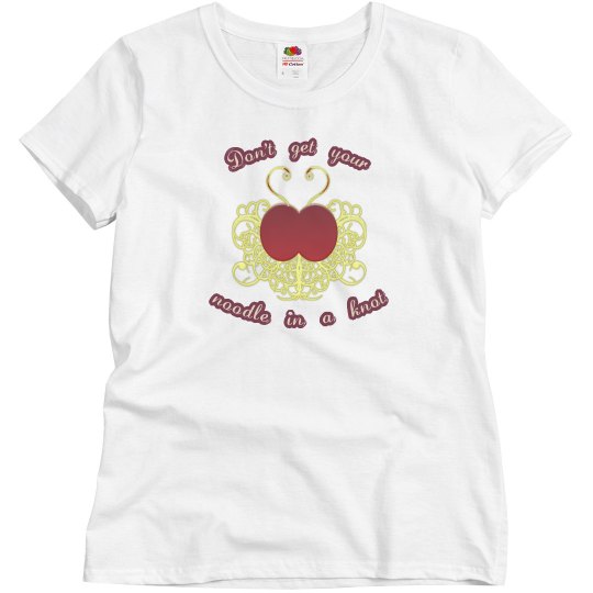 Noodle Knot women's tee