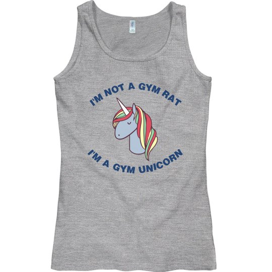 NOT A GYM RAT TANK TOP
