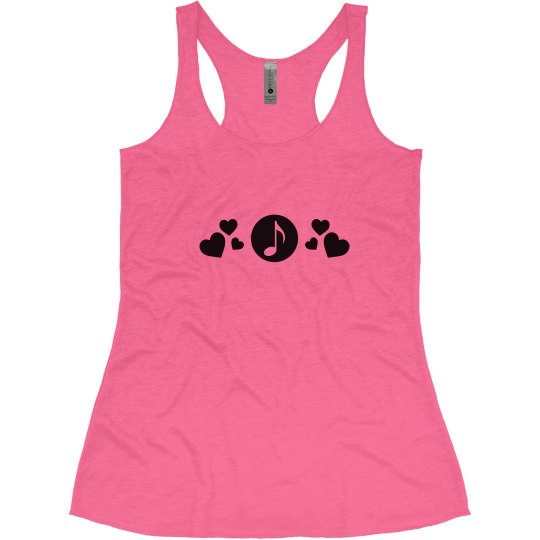 Note love top ladies Note love top ladies