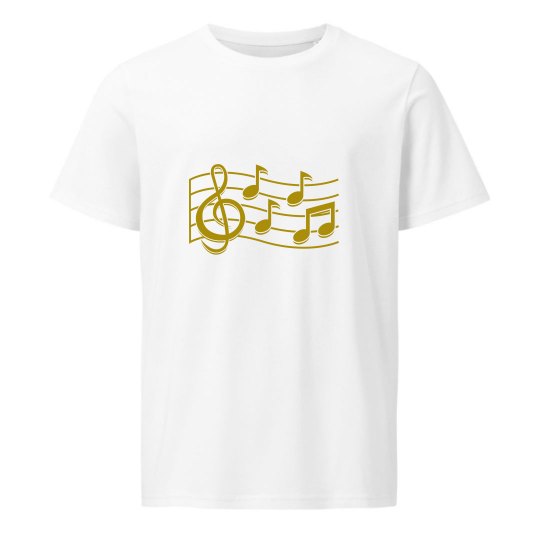 Notes white tee
