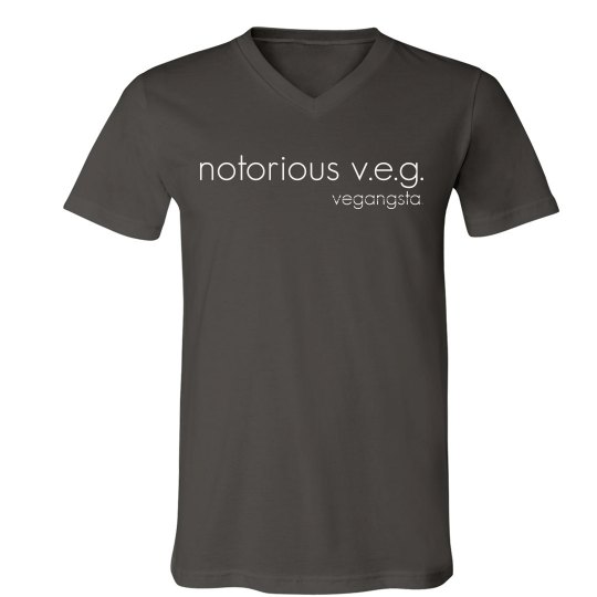 notorious... unisex vneck tee notorious... unisex vneck tee