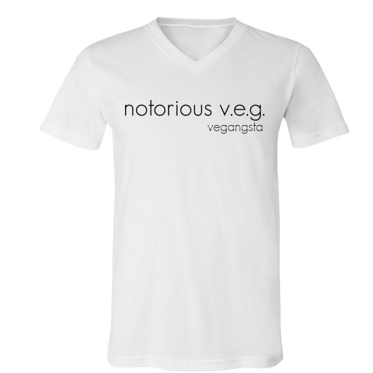 notorious... unisex vneck tee notorious... unisex vneck tee