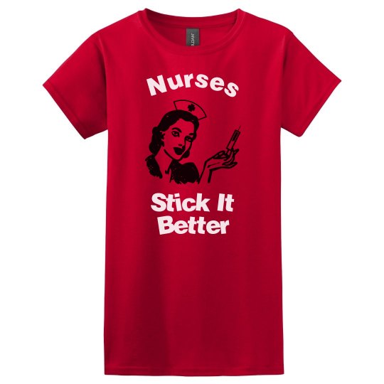 Nurses Stick It Better - Racer back flowy tank