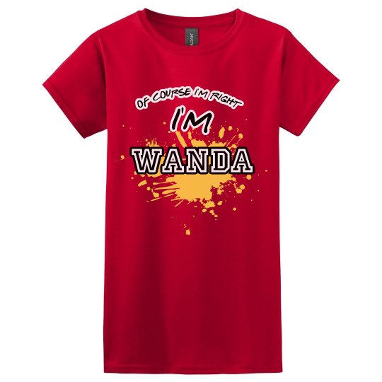 of course I'm right of course I'm right