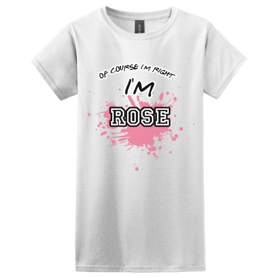 of course I'm right of course I'm right